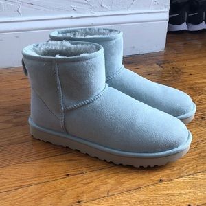 Ugg Classic Mini II- limited light blue color